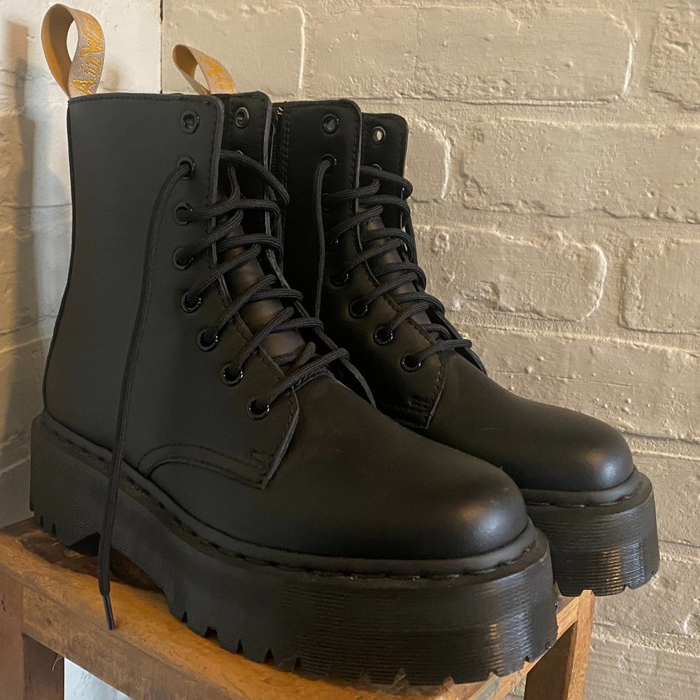Dr. Martens Air Wair Black Vegan Boots